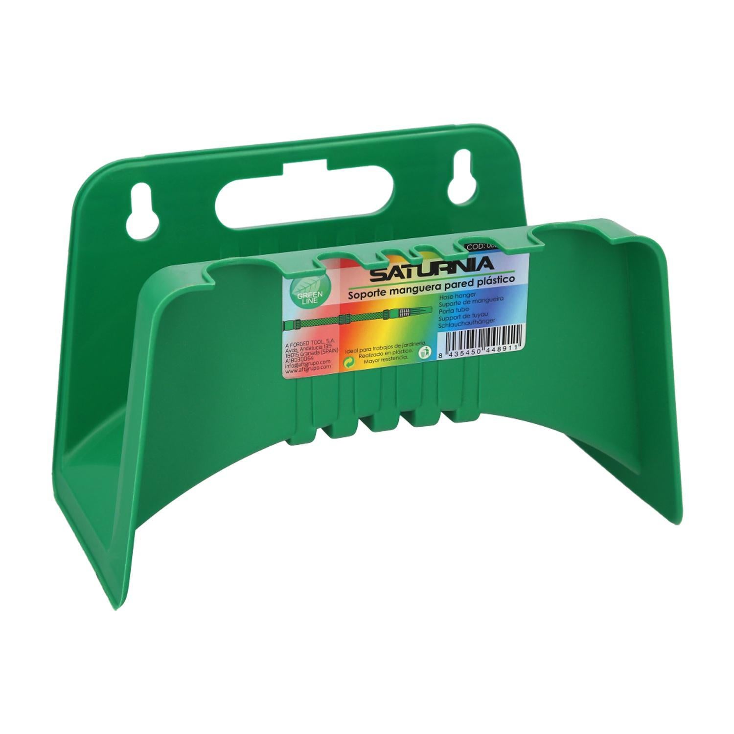 Soporte Para Mangueras De Jardín. Fijación A La  Pared. Realizado En Plastico_0