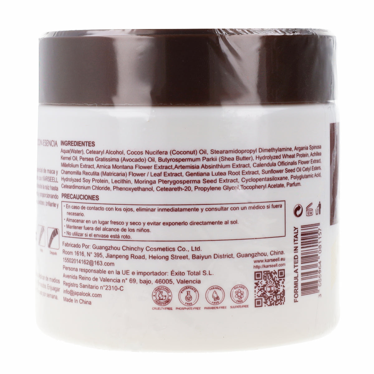 Mascarilla Capilar Colágeno Karseell 500 ml