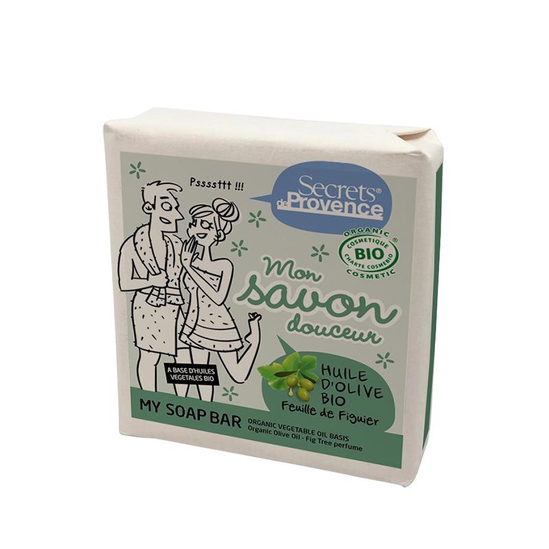Sabonete em barra de azeite e perfume Fig Tree Secrets de Provence 100 g