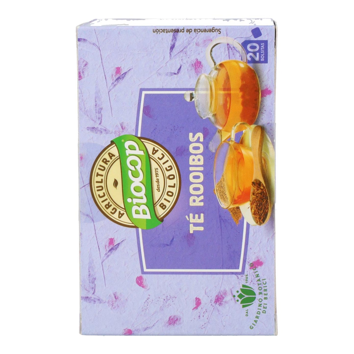 Chá Rooibos Biocop Giardino, 20 saquetas
