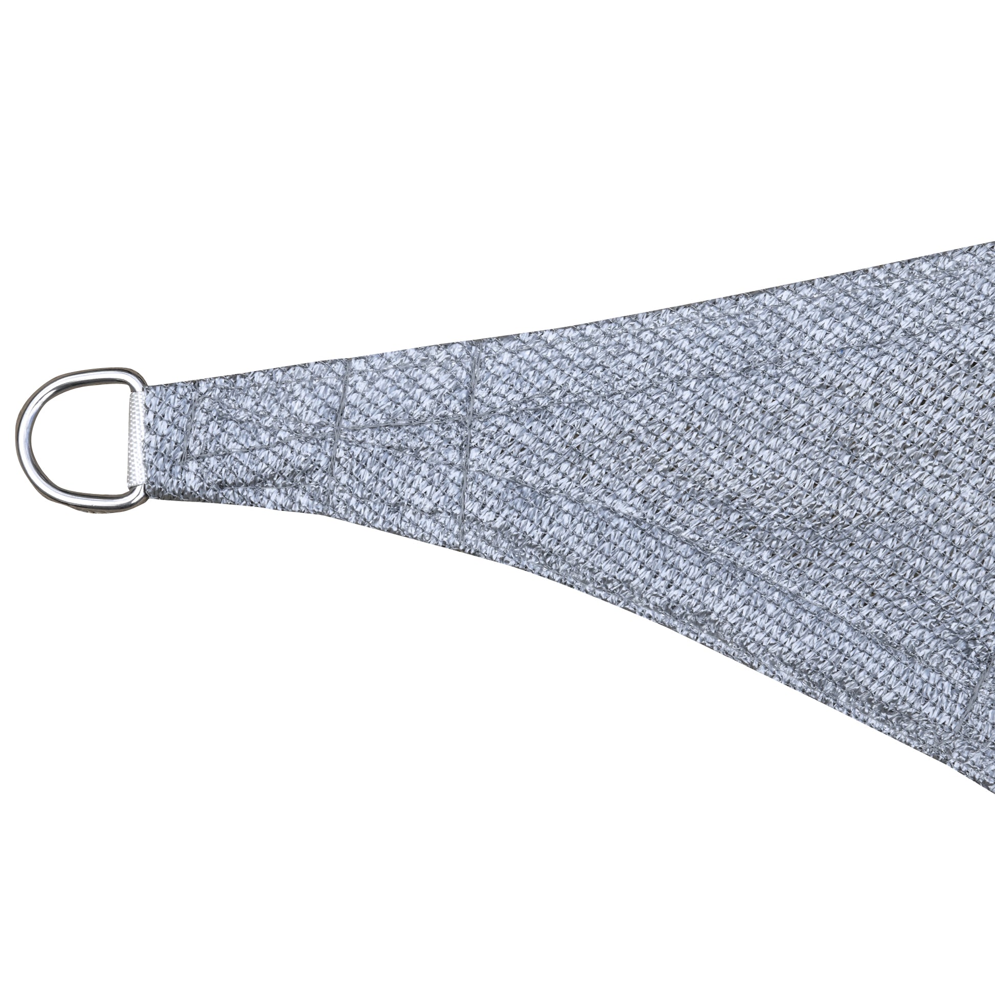 Outsunny Toldo Vela Sombrilla Parasol Triangulo Tejido De Poliester 185 G/m²_4