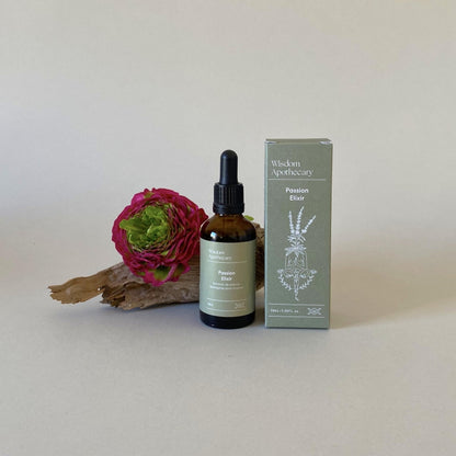 Passion Elixir 50ml: Tónico de plantas adaptógenas para el estrés, bajo rendimiento y falta de energía. Rhodiola, Maca, Avena Sativa y Canela._1