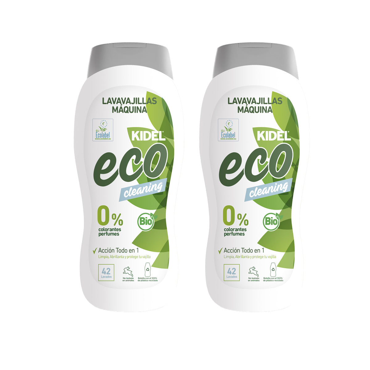 Pack de 2 Máquinas de Lavar Louça Kidel Eco Mimidu 720 ml