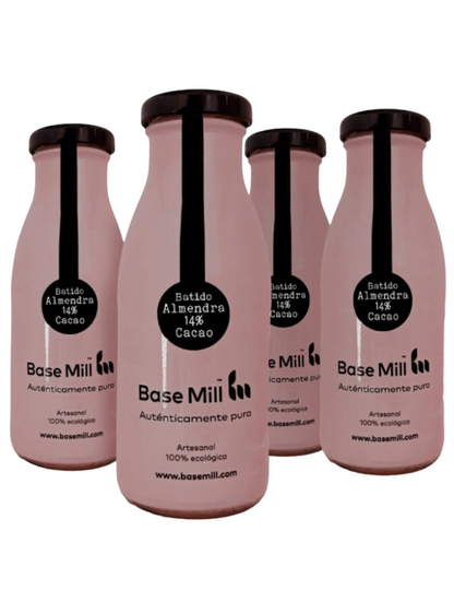 Pack X4 Batido Almendra 14% & Cacao Eco 250ml (x4)._0