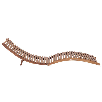 Tumbona Plegable De Madera Maciza De Teca / Vetonek_3