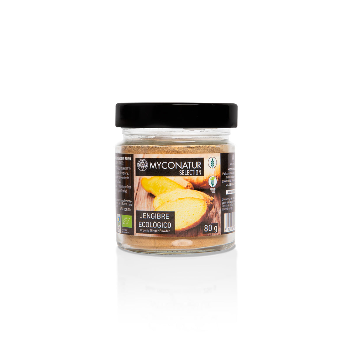 Jengibre En Polvo Ecológico Myconatur 80g_0