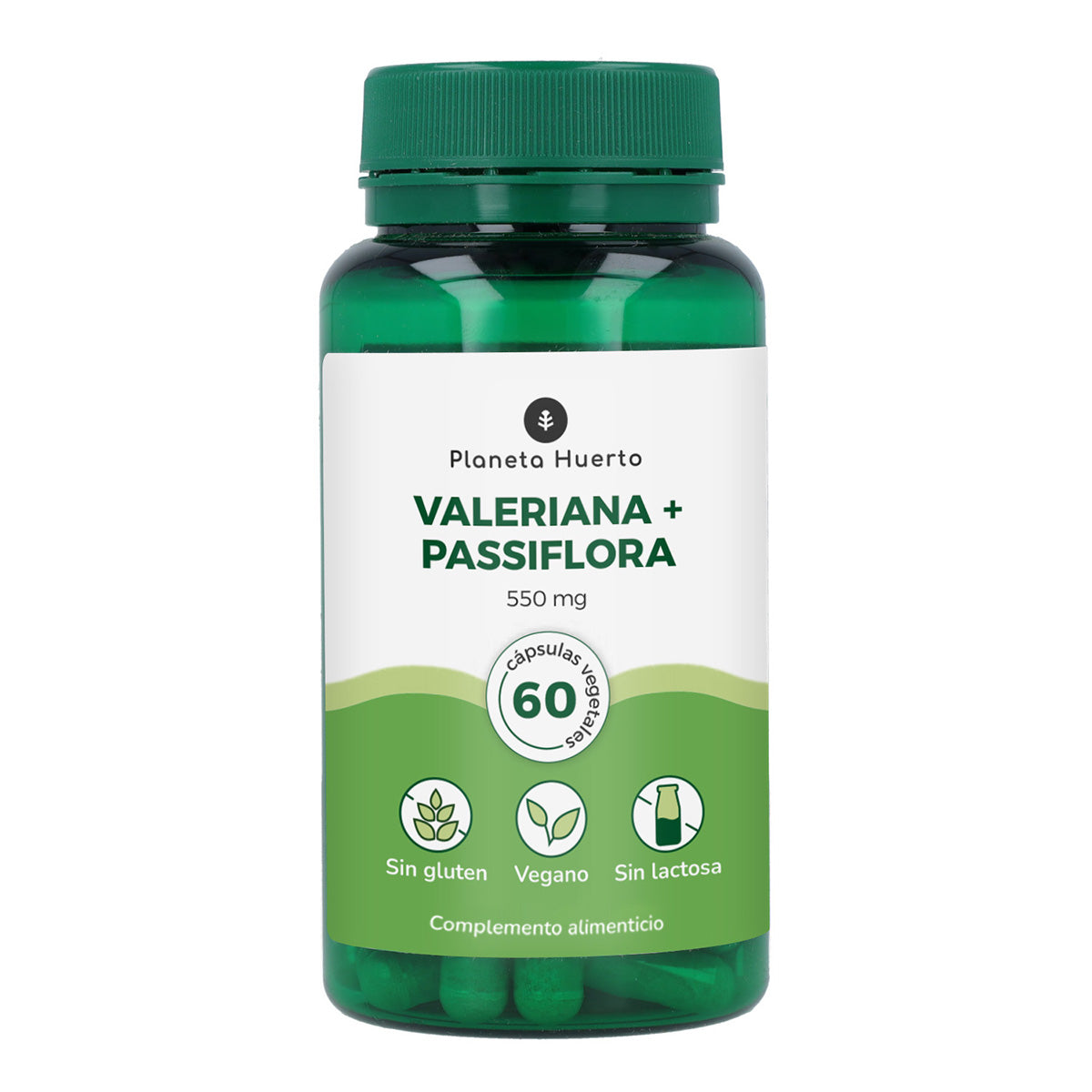 Valeriana + Maracujá Planeta Huerto 60 cápsulas