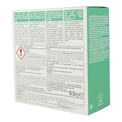 Pastilhas Ecover Classic para máquina de lavar loiça 25 x 20g