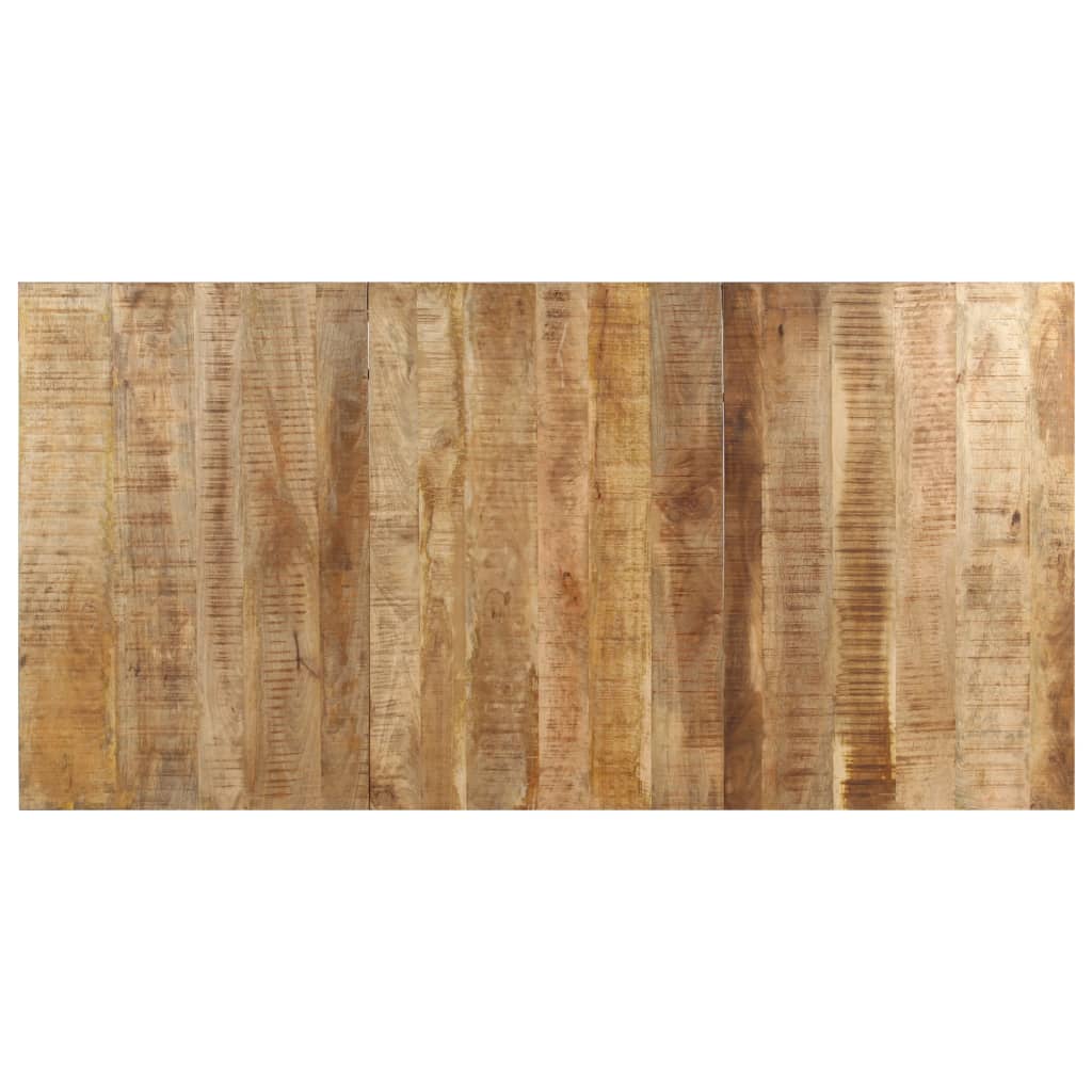 Mesa De Comedor Madera De Mango Rugosa 200x100x76 Cm_1