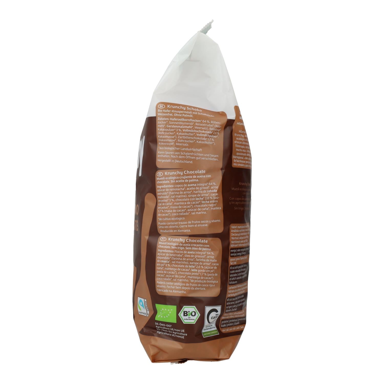 Muesli Krunchy Sun Chocolate BIO Barnhouse 750 g