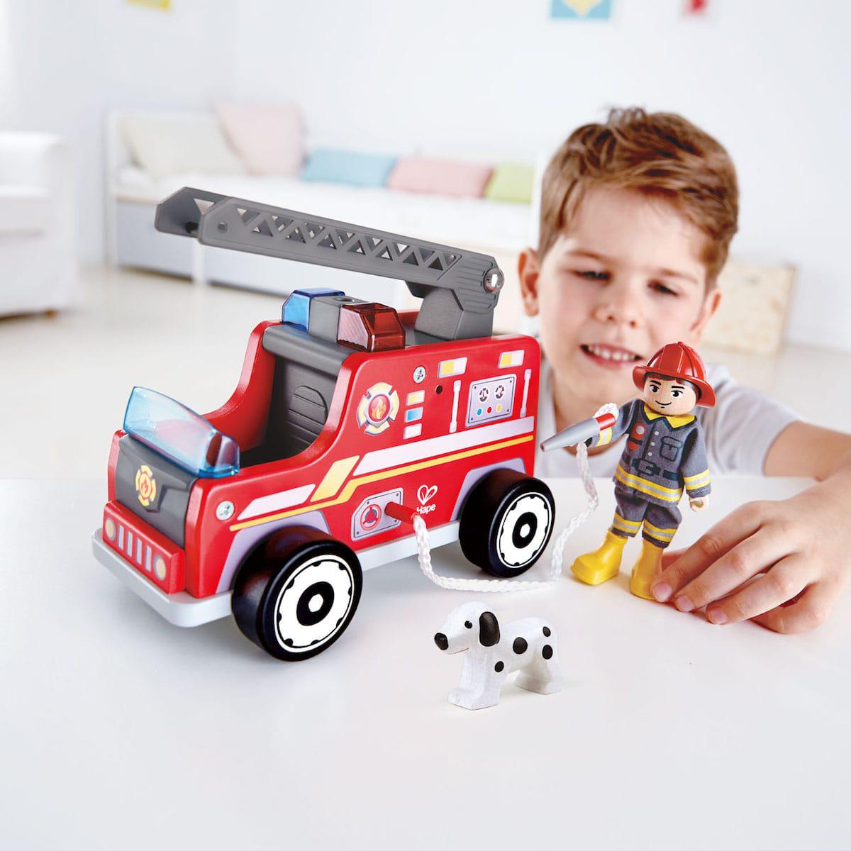 Camión Bomberos Fire Truck Hape_1