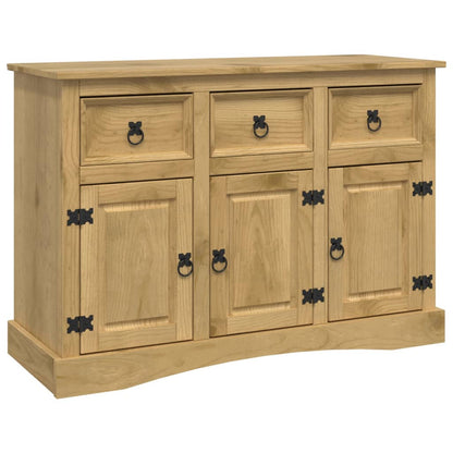 Aparador Corona Madera Maciza Pino Mexicano 115x43x79,5 Cm_1