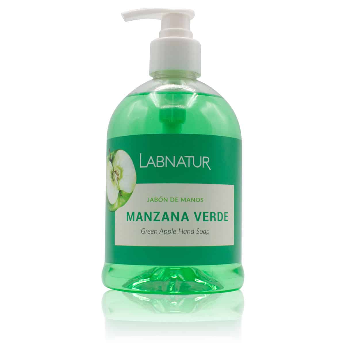 Jabón de Manos Manzana Verde Labnatur 500 ml | Aroma Fresco | Limpieza Suave | Uso Diario_0