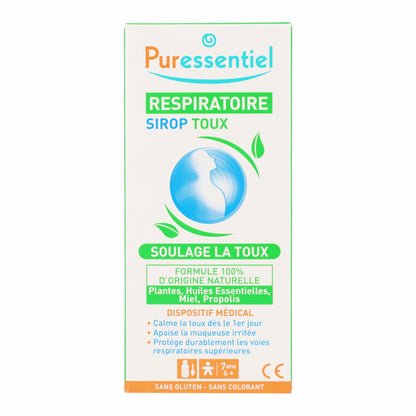 Respiratorio Jarabe para la tos Respiratorio PURESSENTIEL 125 ml