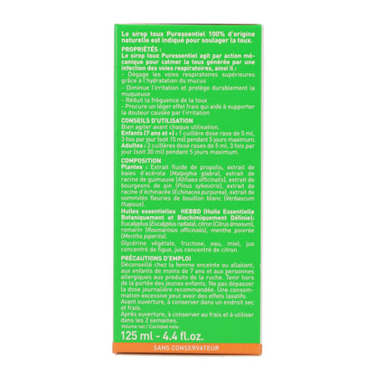 Respiratorio Jarabe para la tos Respiratorio PURESSENTIEL 125 ml