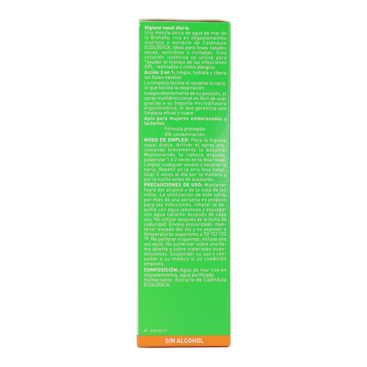 Respiratorio Spray Higiene Nasal Hidratante PURESSENTIEL 100 ml