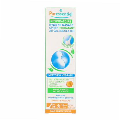 Respiratorio Spray Higiene Nasal Hidratante PURESSENTIEL 100 ml