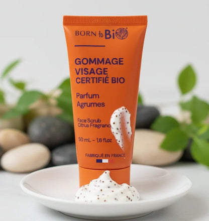 Exfoliante facial cítrico para Pieles Mixtas y Grasas Certificado Bio 50ml Born to Bio