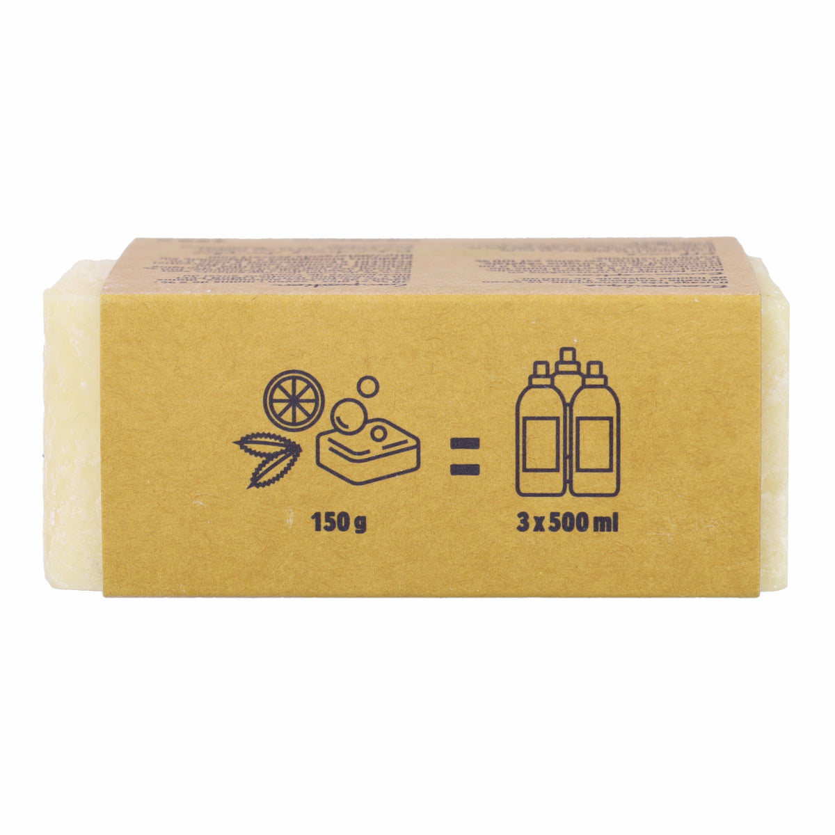 Jabón lavavajillas limón y bicarbonato La Droguerie écologique 150g