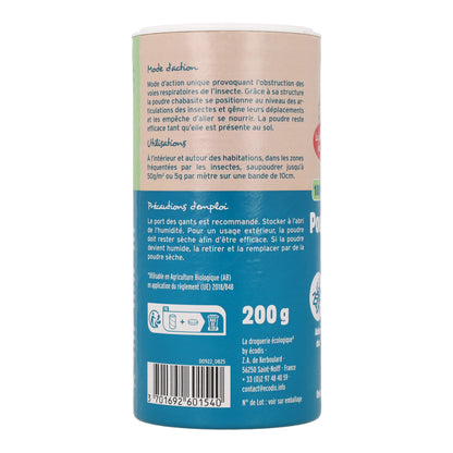 Polvo de chabasita La Droguerie écologique 200 g