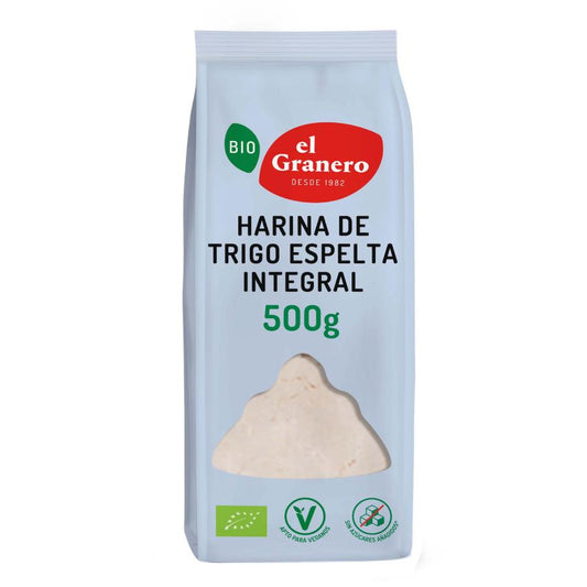 Farinha de Trigo Integral Biológica El Granero 500 g