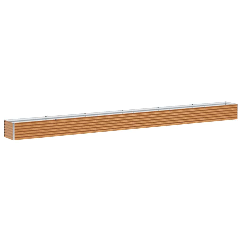 Arriate Elevado Marrón Claro 582 X 50 X 36 Cm Acero Galvanizado_0