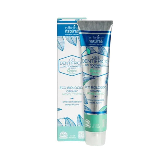 Pasta de dentes natural de anis 75 ml Certificado Orgânico Officina Naturae