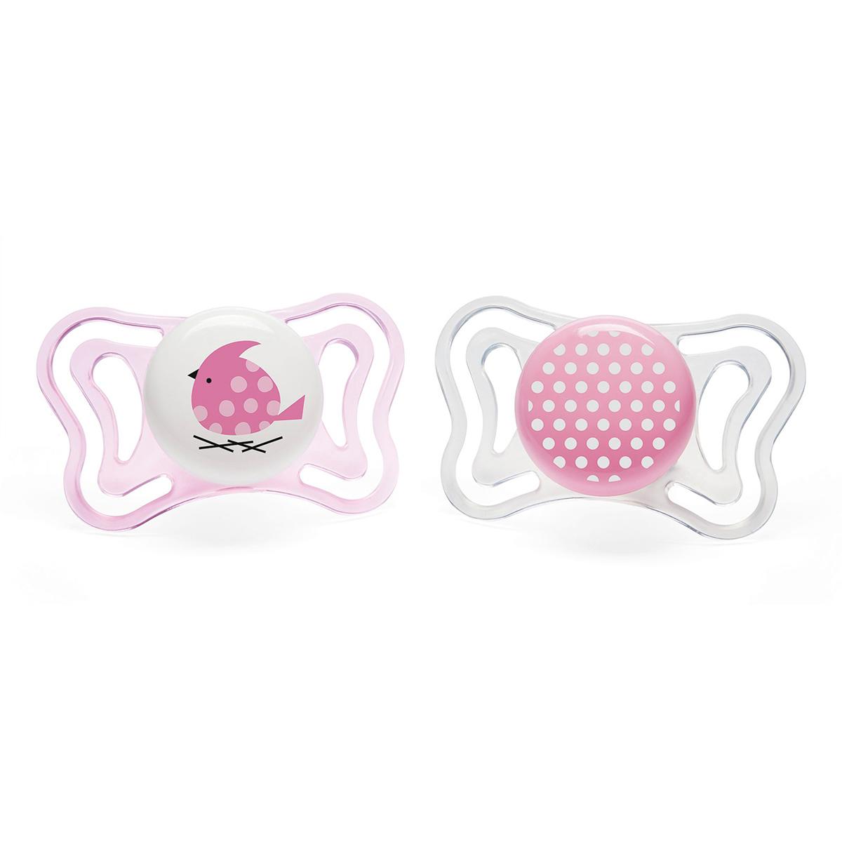 Chupeta Physio Light Silicone 2-6m 2 unidades Chicco