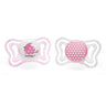 Chupeta Physio Light Silicone 2-6m 2 unidades Chicco