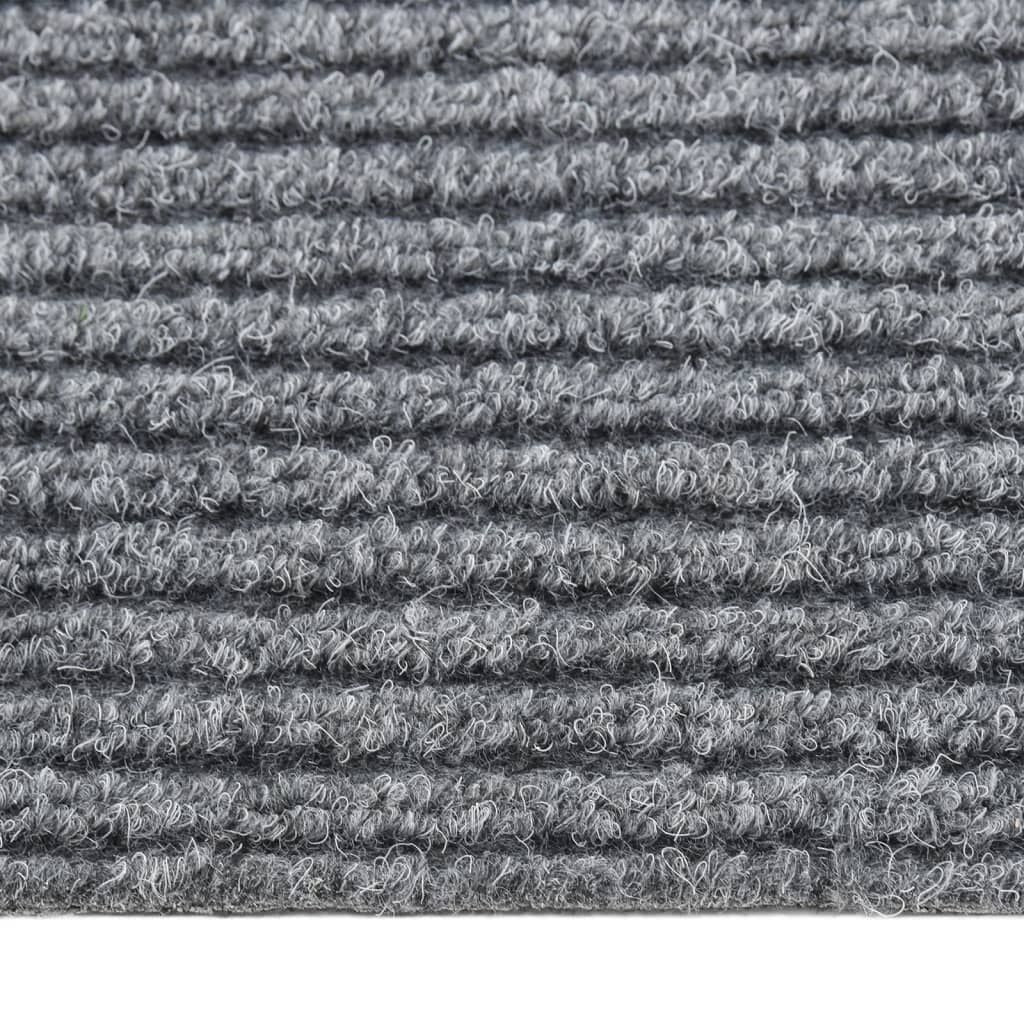 Vidaxl Alfombra De Pasillo Atrapa Suciedad 100x300 Cm Gris_3