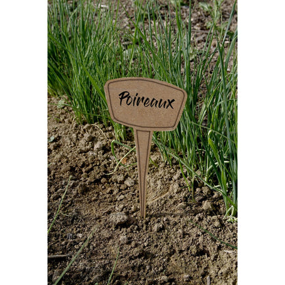 Pack 5 Etiquetas de plantación 30% Fibra Eco