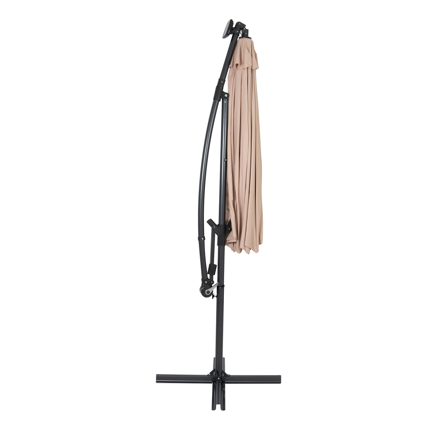 Parasol Excéntrico Led De 3 M – Beige_1