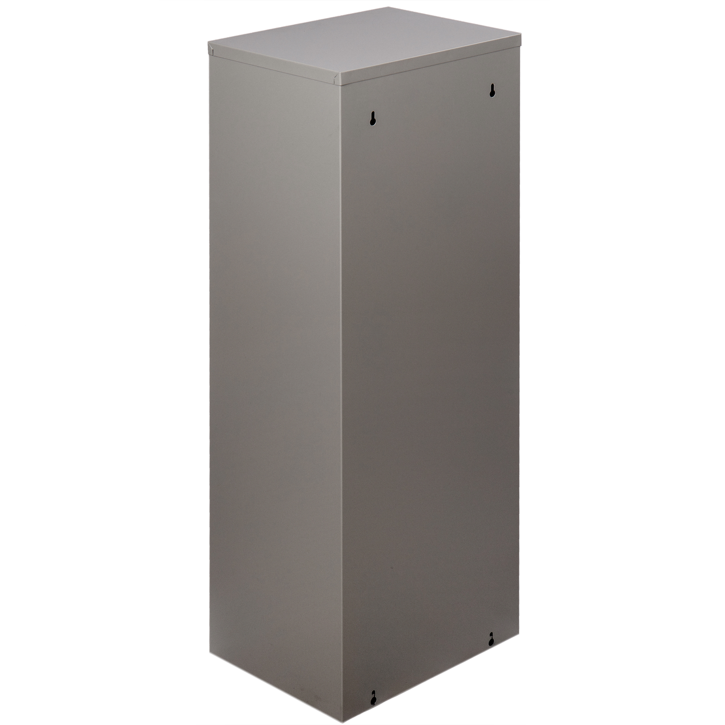 Cubo De Basura Metálico Con 2 Compartimentos Gris Oscuro Para Reciclaje_2
