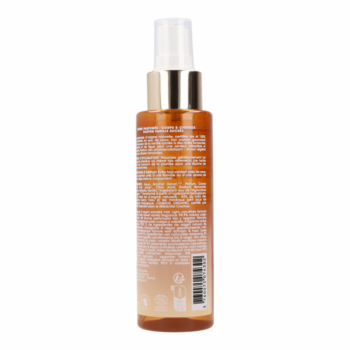 Bruma cabello y cuerpo bio vainilla Alphanova 100ml