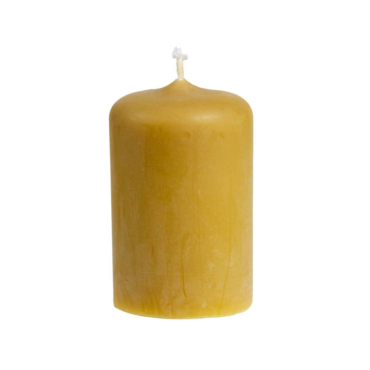 Vela de cera cilíndrica mediana 175 g Blue 6 uds