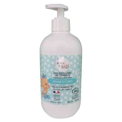 Agua Limpiadora Bebé Cosmos Organic Born to Bio 500 ml