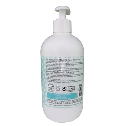 Agua Limpiadora Bebé Cosmos Organic Born to Bio 500 ml