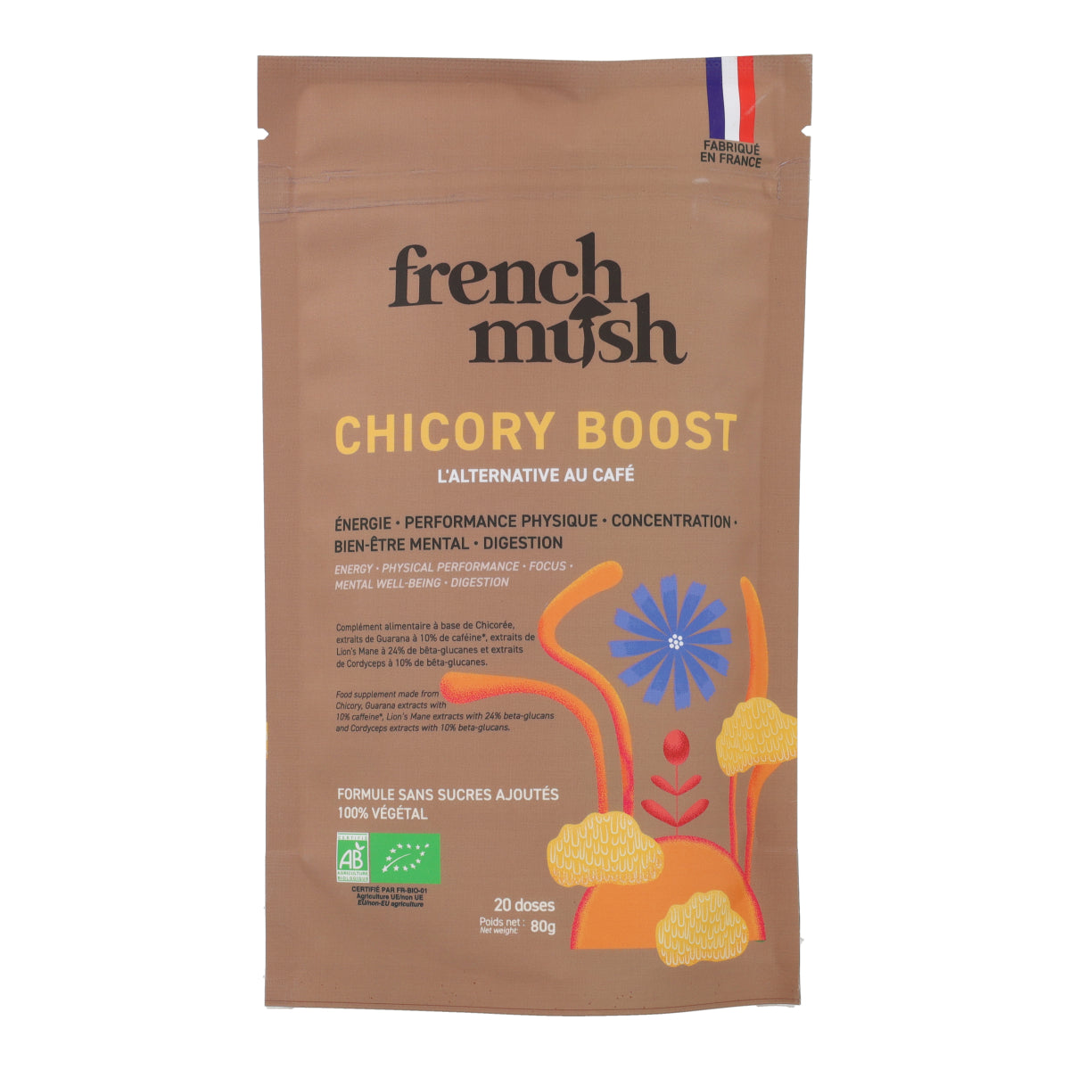 BOOST, Alternativa al Café Ecológica French Mush 80 g