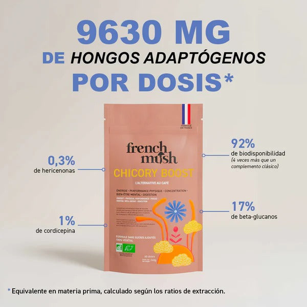 BOOST, Alternativa al Café Ecológica French Mush 80 g