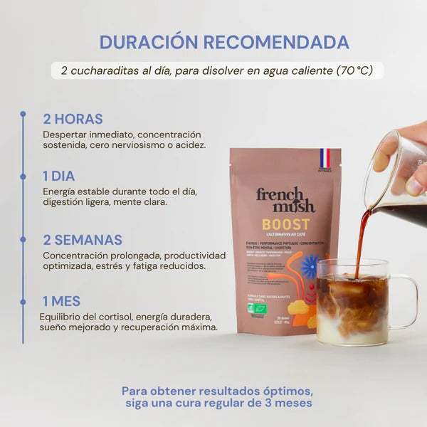BOOST, Alternativa al Café Ecológica French Mush 80 g