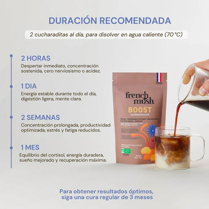 BOOST, Alternativa al Café Ecológica French Mush 80 g