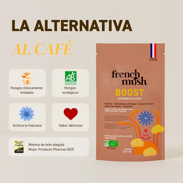 BOOST, Alternativa al Café Ecológica French Mush 80 g