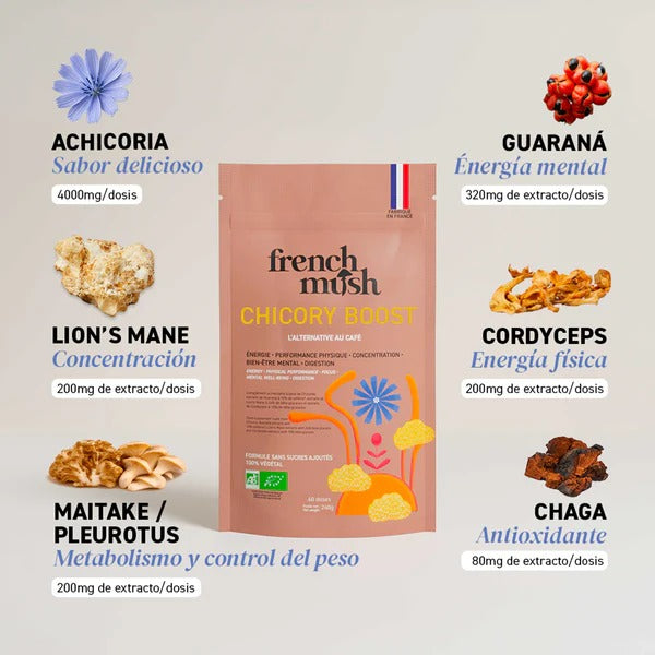 BOOST, Alternativa al Café Ecológica French Mush 80 g