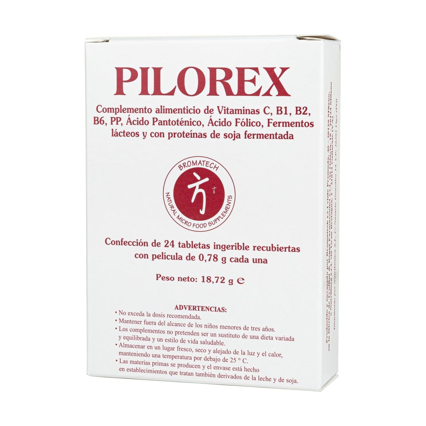 Pilorex Bromatech 24 comprimidos