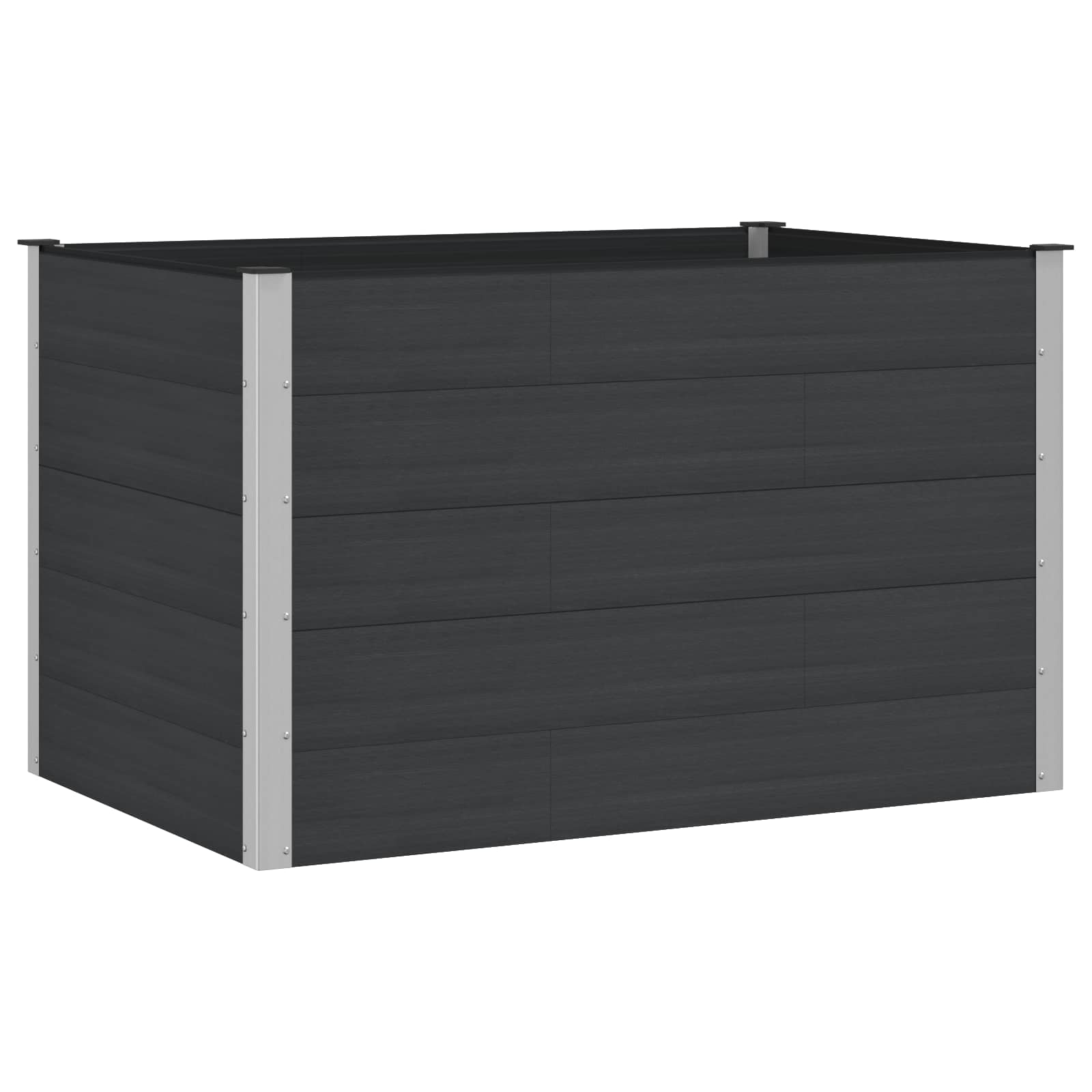 Arriate Elevado Negro 150 X 100 X 91 Cm_0