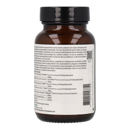 Cápsulas de Extractos Complejo 5 Hongos BIO French Mush 56uds