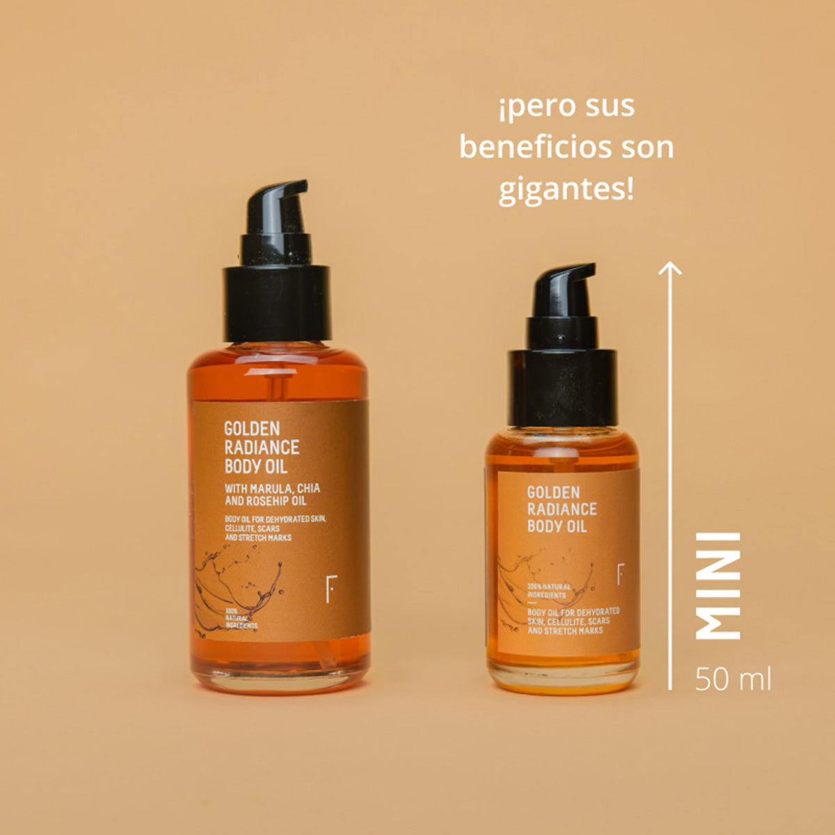 Óleo Corporal Glow Edition Tamanho Mini (50ml), Freshly Cosmetics