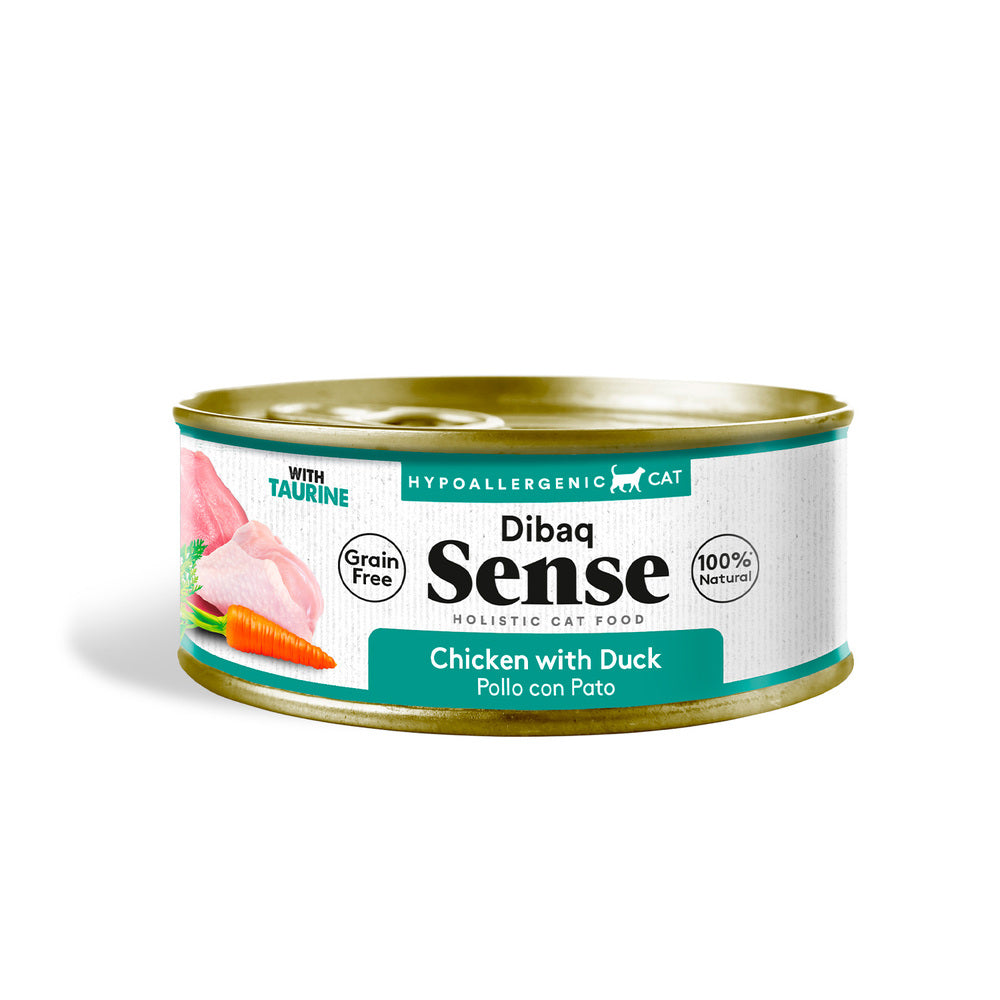 Dibaq Sense Cat Pollo Y Pato Con Zanahorias (70 G X 12 Uds)_1