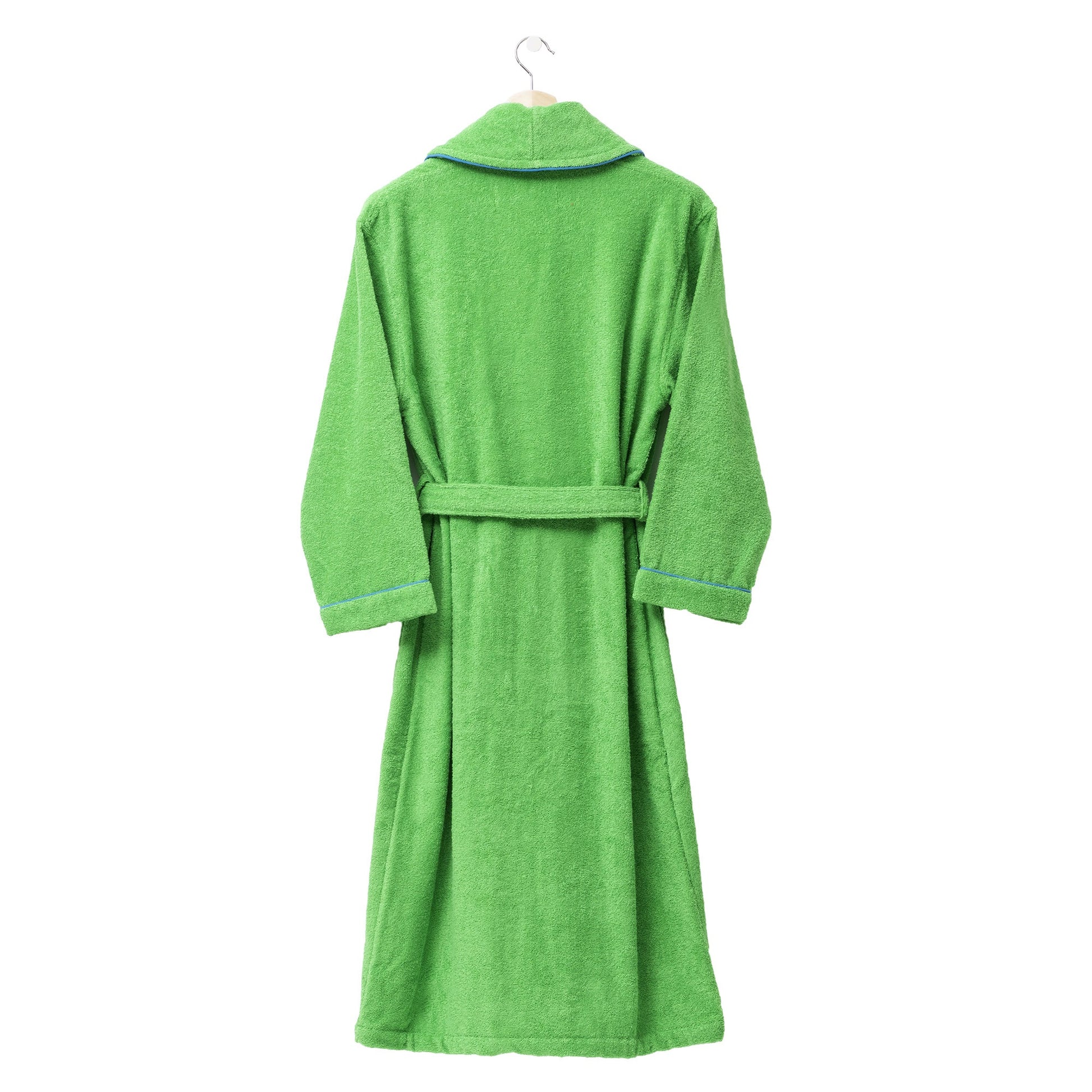 Albornoz L/xl 360gsm 100% Algodón Verde Rainbow