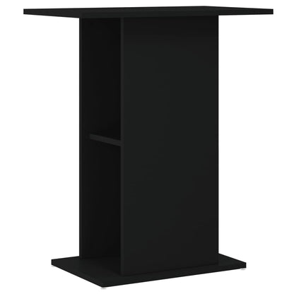 Vidaxl Soporte Para Acuario Madera De Ingeniería Negro 60,5x36x72,5 Cm_0
